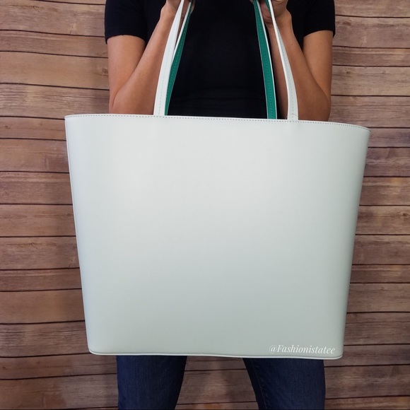 NWT KATE SPADE HORIZONS CACTUS LARGE TOTE BAG - Picture 4 of 7